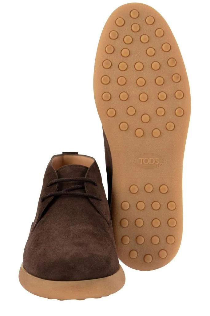 商品Tod's|Tod's Winter Gommini Lace-Up Ankle Boots,价格¥3739,第5张图片详细描述