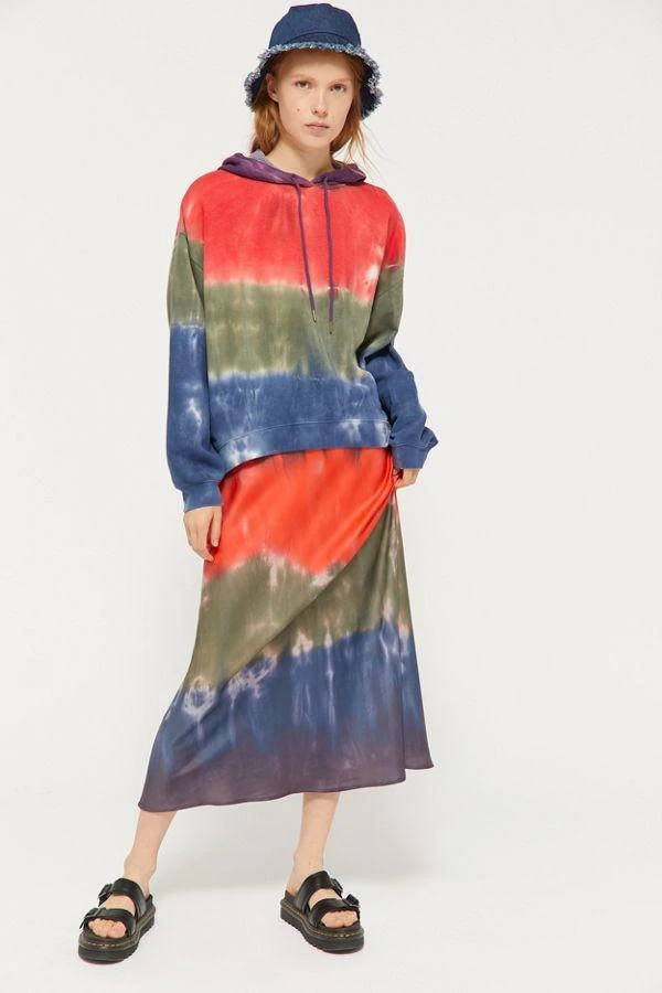 商品Urban Outfitters|UO Slouchy Tie-Dye Hoodie Sweatshirt,价格¥378,第2张图片详细描述