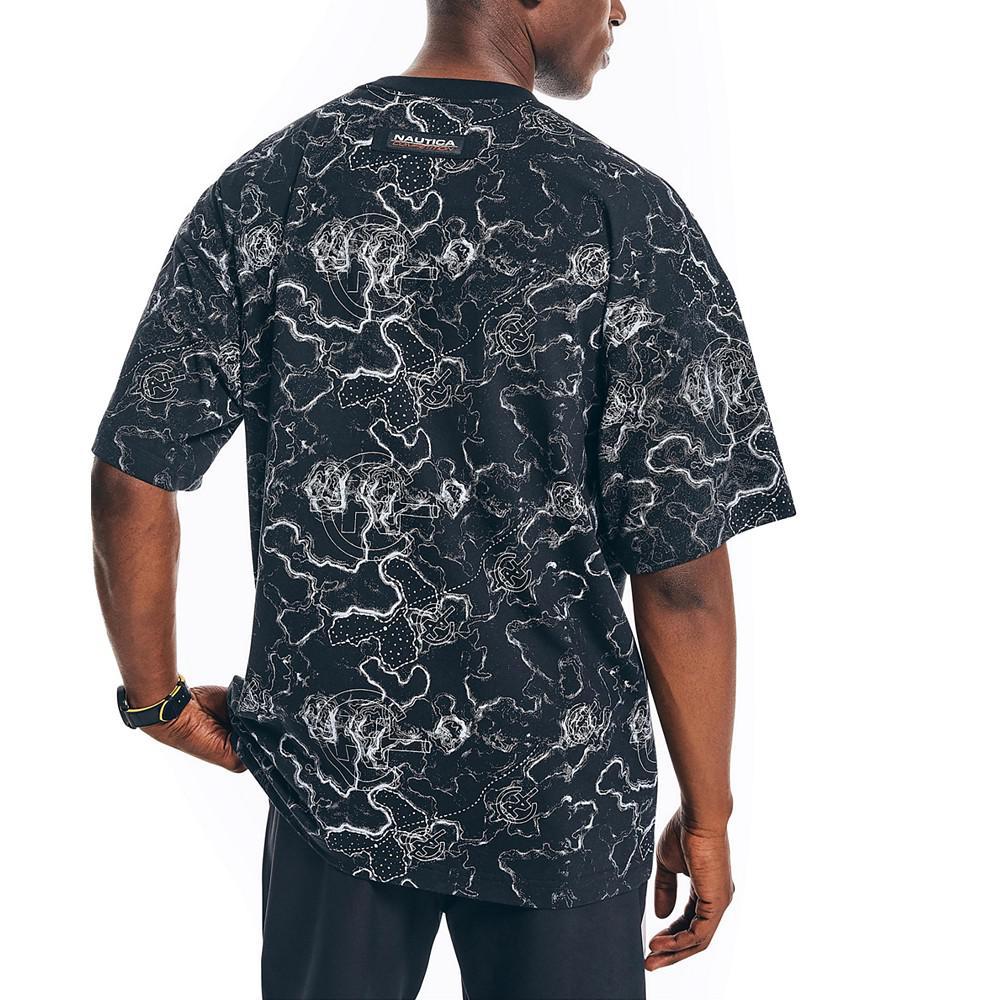 商品Nautica|Men's Competition Sustainably Crafted Printed Pocket T-Shirt,价格¥283,第4张图片详细描述