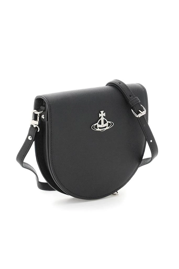 商品Vivienne Westwood|Vivienne westwood saffiano leather crossbody bag,价格¥1305,第3张图片详细描述