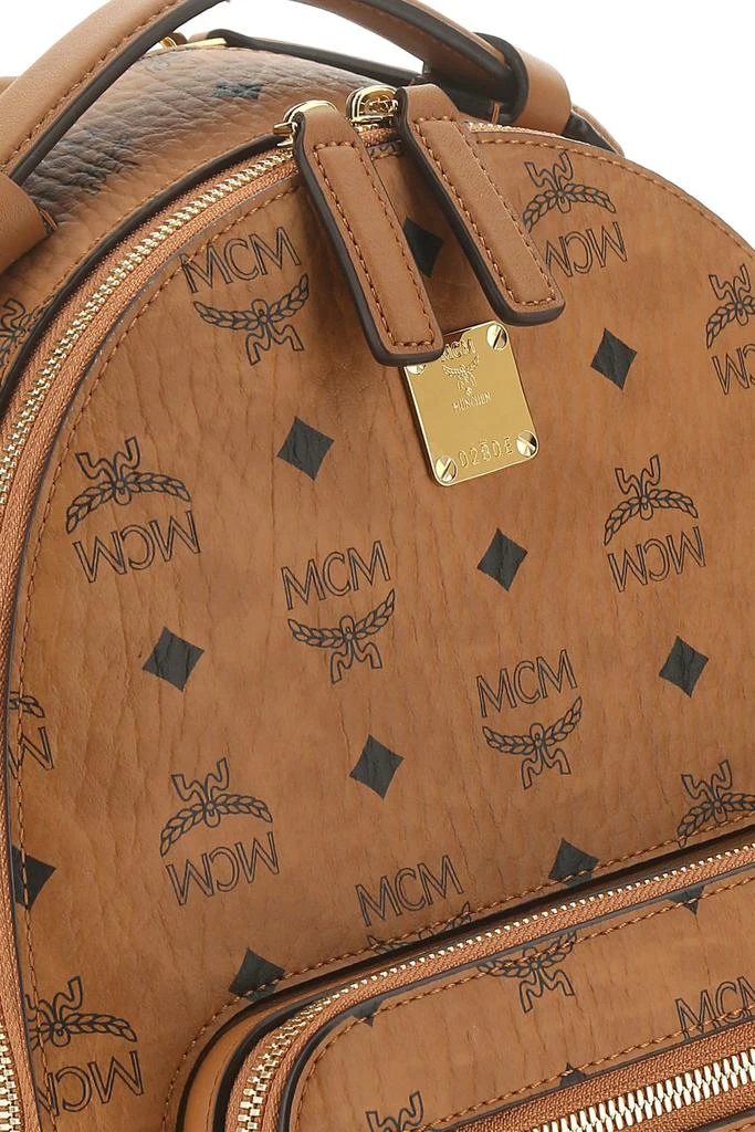 商品MCM|MCM Visetos Logo Backpack,价格¥5906,第4张图片详细描述