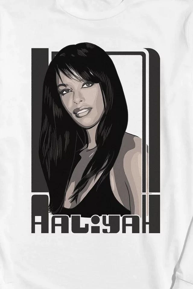 商品Urban Outfitters|Aaliyah Frame Long Sleeve Tee,价格¥303,第2张图片详细描述