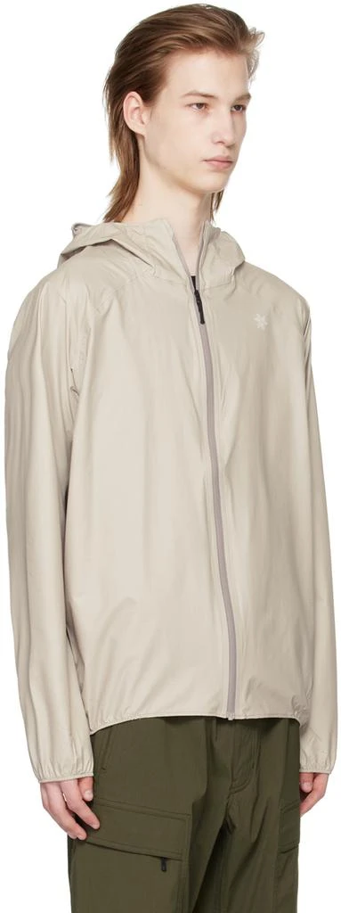 商品Goldwin|Beige Pertex Shield Air Jacket,价格¥1756,第2张图片详细描述