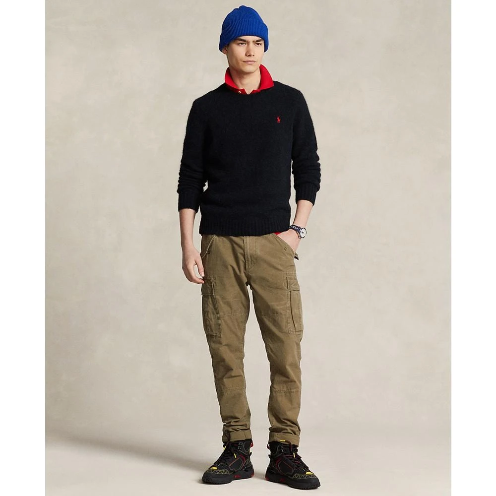 商品Ralph Lauren|Men's Fuzzy Wool-Blend Sweater,价格¥1104,第4张图片详细描述