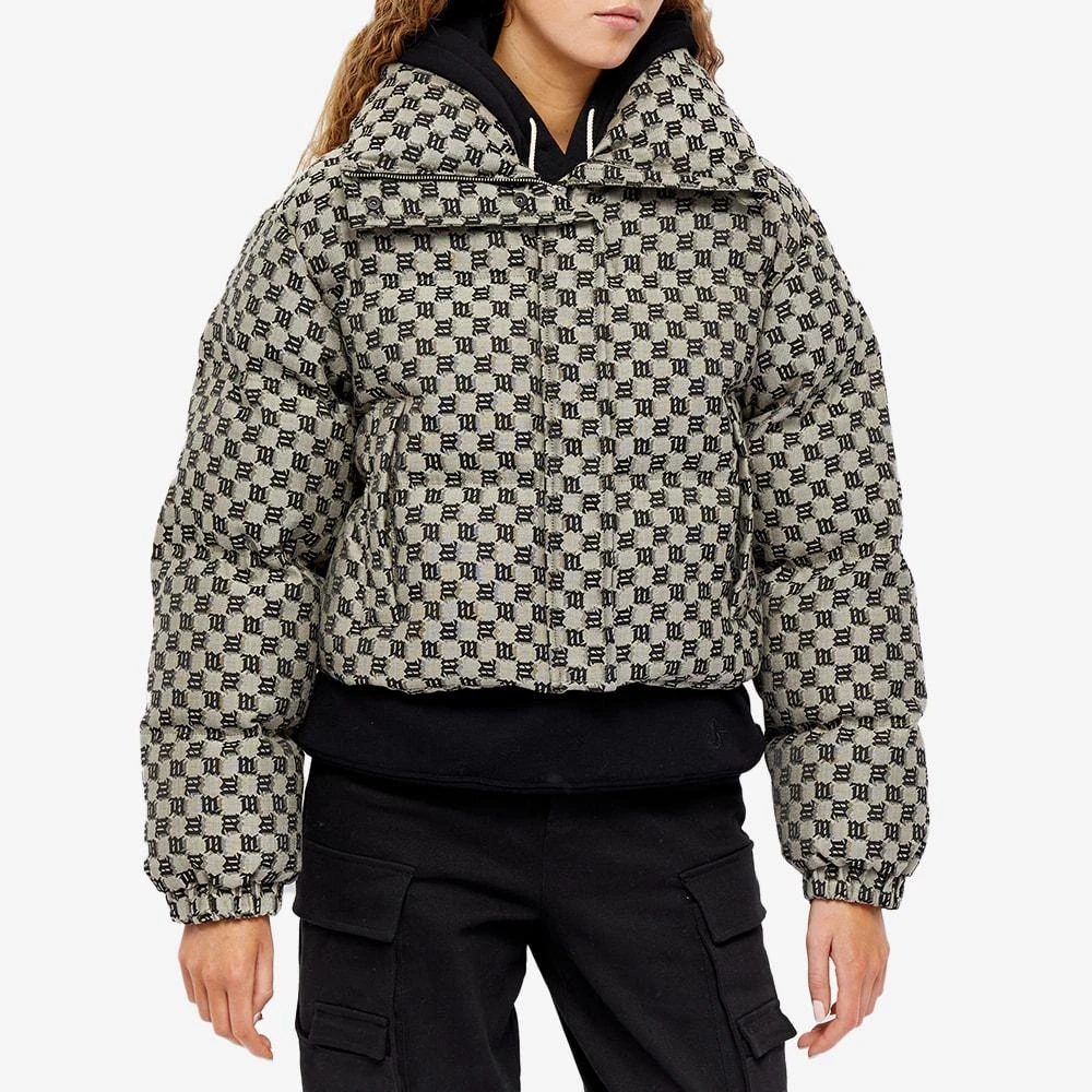 商品Misbhv|MISBHV Signature Jacquard Canvas Monogram Puffer Jacket,价格¥3141,第2张图片详细描述