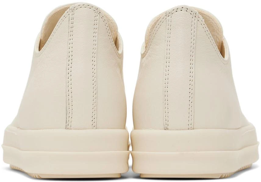 商品Rick Owens|Kids Off-White Low Sneakers,价格¥2244,第2张图片详细描述