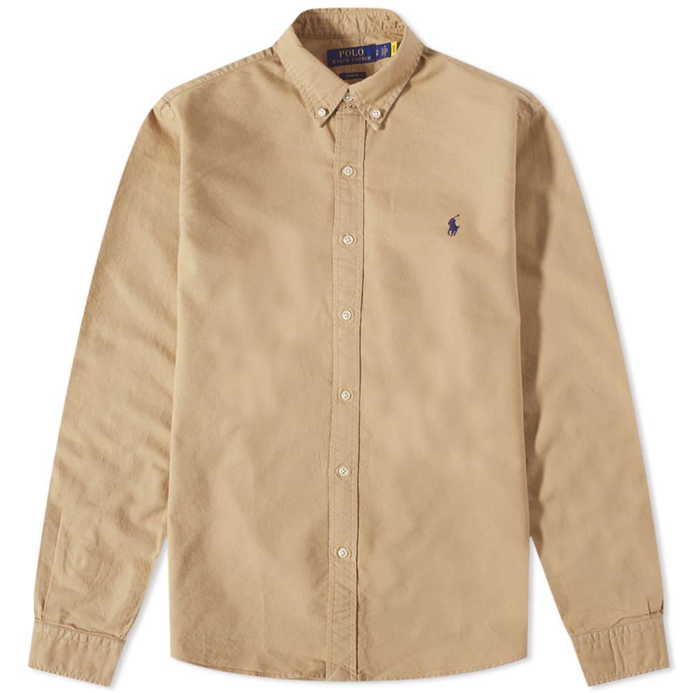 商品Ralph Lauren|Polo Ralph Lauren Button Down Garment Dyed Oxford Shirt,价格¥1069,第1张图片