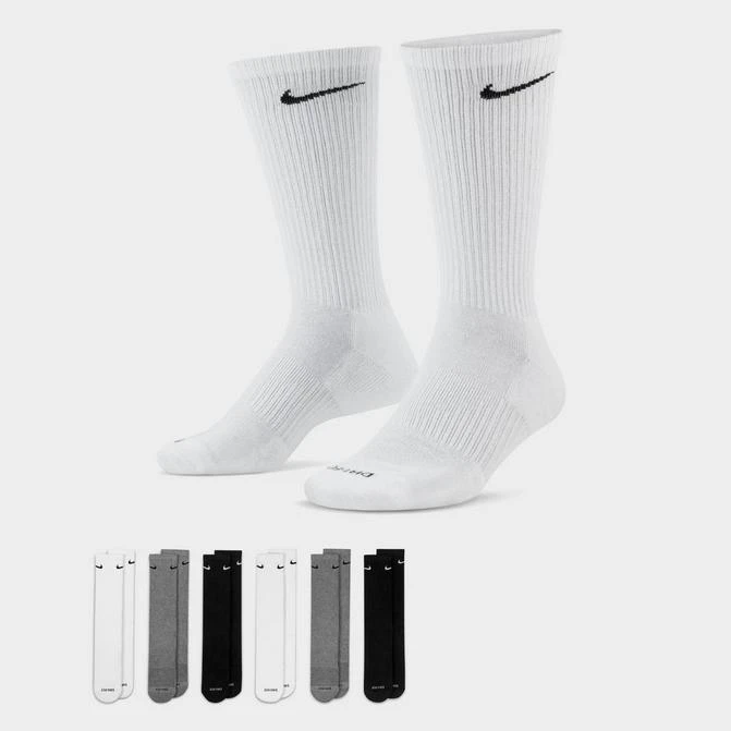 商品NIKE|Nike Everyday Plus Cushioned Crew Training Socks (6-Pack),价格¥208,第1张图片