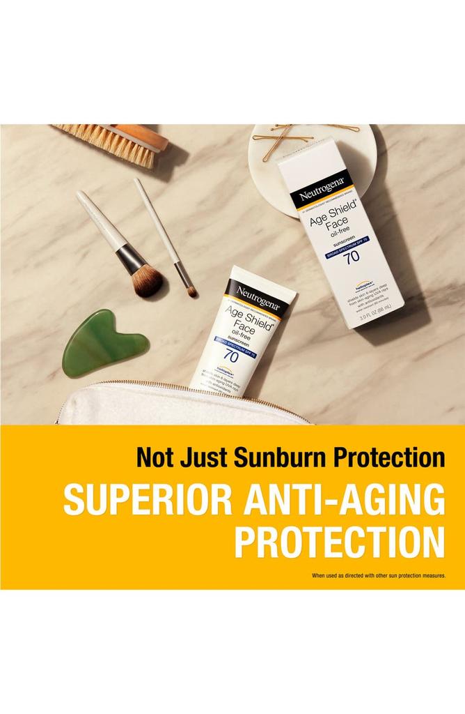 Age Shield Anti-Oxidant Face Lotion Sunscreen Broad Spectrum SPF 70商品第8张图片规格展示