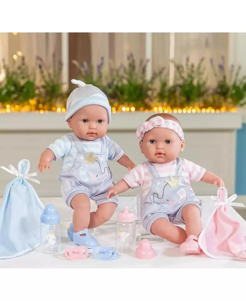 商品JC TOYS|Berenguer Boutique Twins 15" Soft Body Baby Doll,价格¥386,第5张图片详细描述