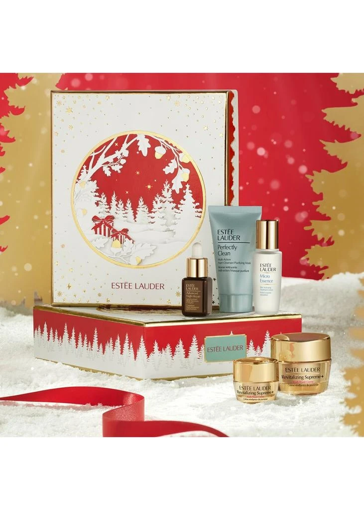 商品Estée Lauder|Glow Non-Stop 24/7 Radiant Skincare Essentials 5-Piece Gift Set,价格¥265,第2张图片详细描述