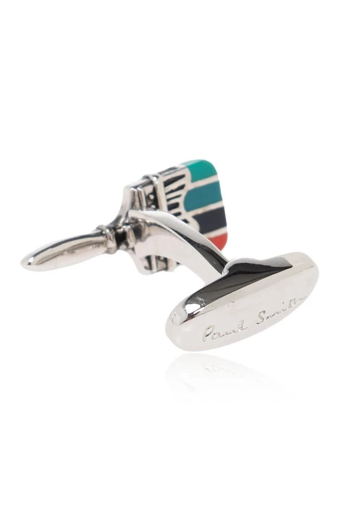 商品Paul Smith|Paul Smith Cufflinks With Brush Motif,价格¥912,第3张图片详细描述