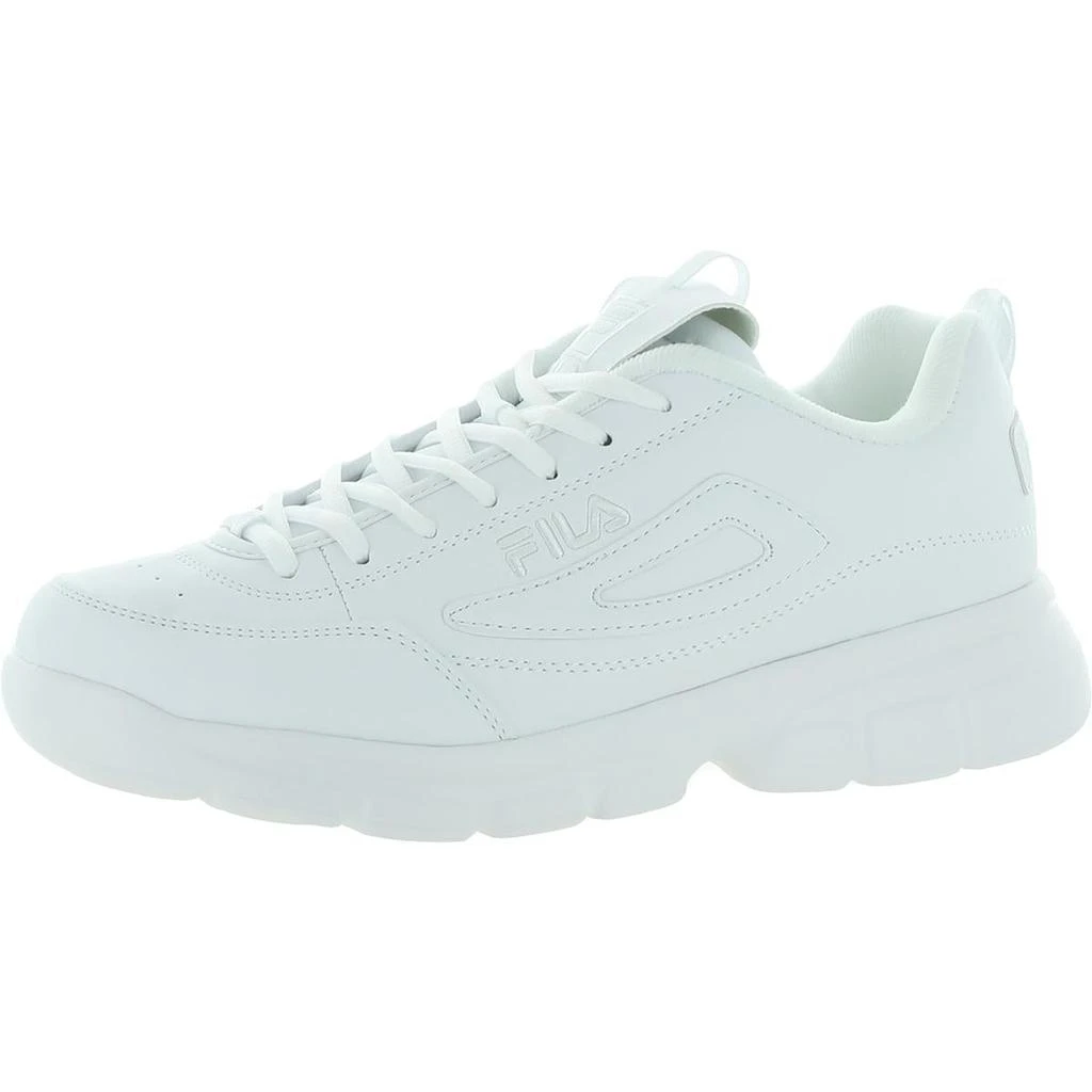 商品Fila|Fila Mens Disruptor SE Faux Leather Fitness Sneakers,价格¥333,第1张图片