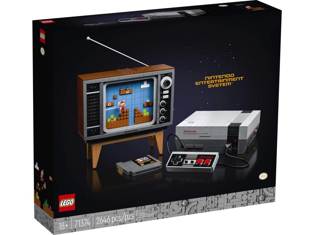 LEGO Nintendo Entertainment System 71374 Building Kit; Creative Set for Adults; Build Your Own LEGO NES and TV, New 2021商品第2张图片规格展示