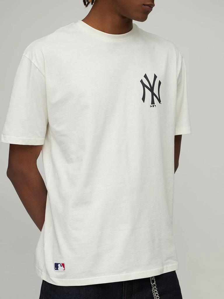 商品New Era|Oversize Big Ny Logo Cotton T-shirt,价格¥208,第2张图片详细描述