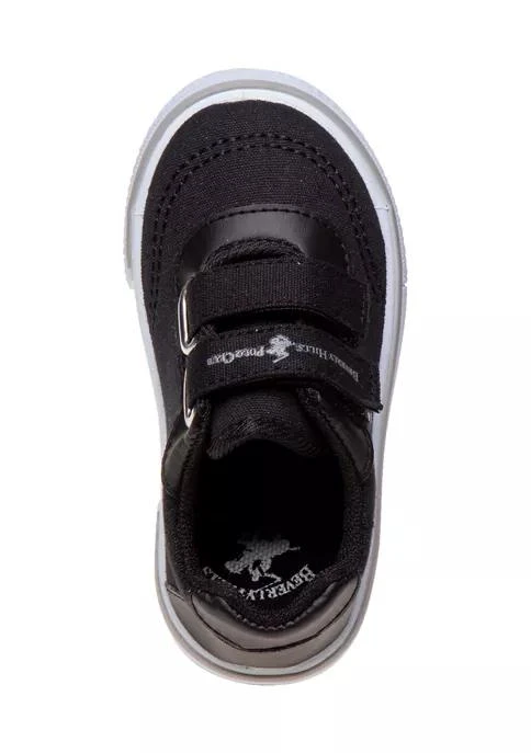 商品Beverly Hills Polo Club|Toddler Boys Canvas Sneakers,价格¥225,第3张图片详细描述