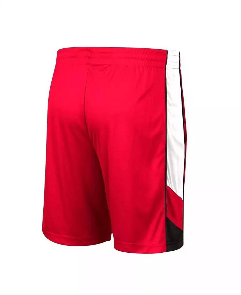 商品Colosseum|Men's Red Wisconsin Badgers Pool Time Shorts,价格¥263,第3张图片详细描述