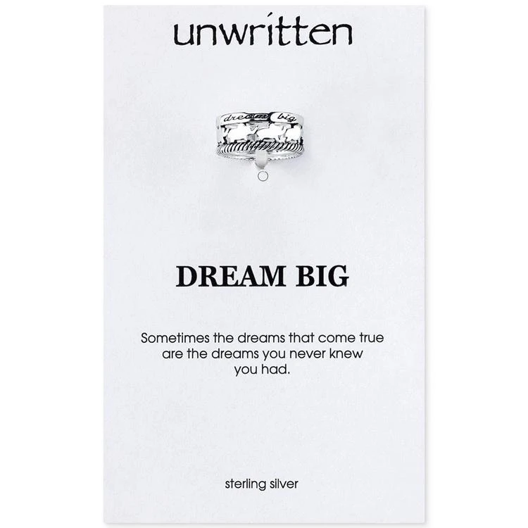 商品Unwritten|"Dream Big" Elephant Ring in Sterling Silver,价格¥749,第1张图片