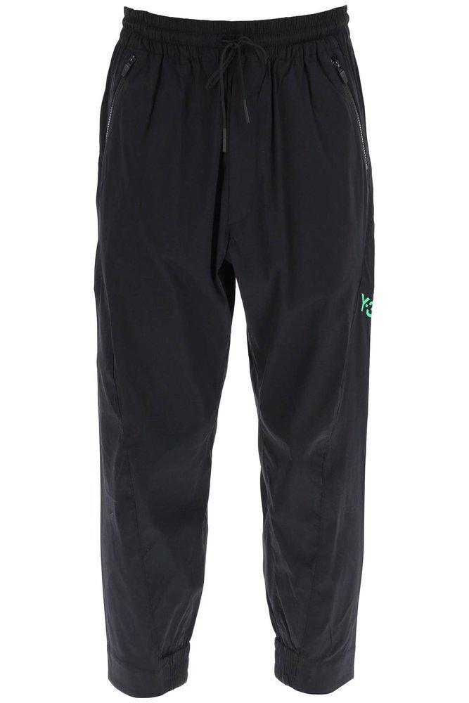 商品Y-3|Y-3 Logo Print Tapered Track Trousers,价格¥1491-¥1988,第1张图片