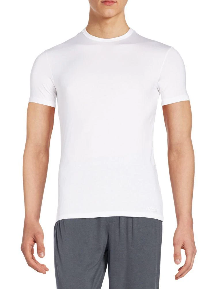 商品Calvin Klein|Stretch Crewneck Tee,价格¥120,第1张图片详细描述