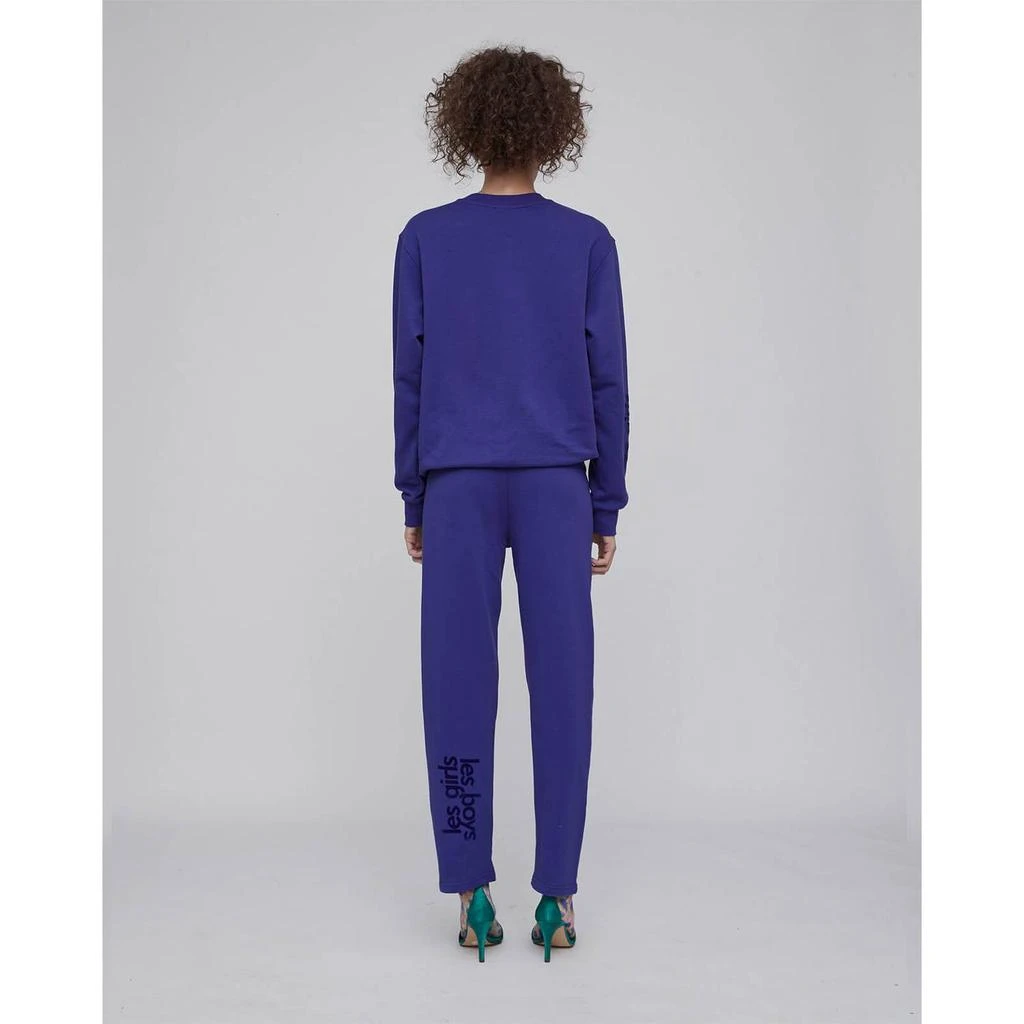 商品The Hut|Les Girls Les Boys Women's Loopback Straight Leg Joggers - Blue,价格¥317,第3张图片详细描述