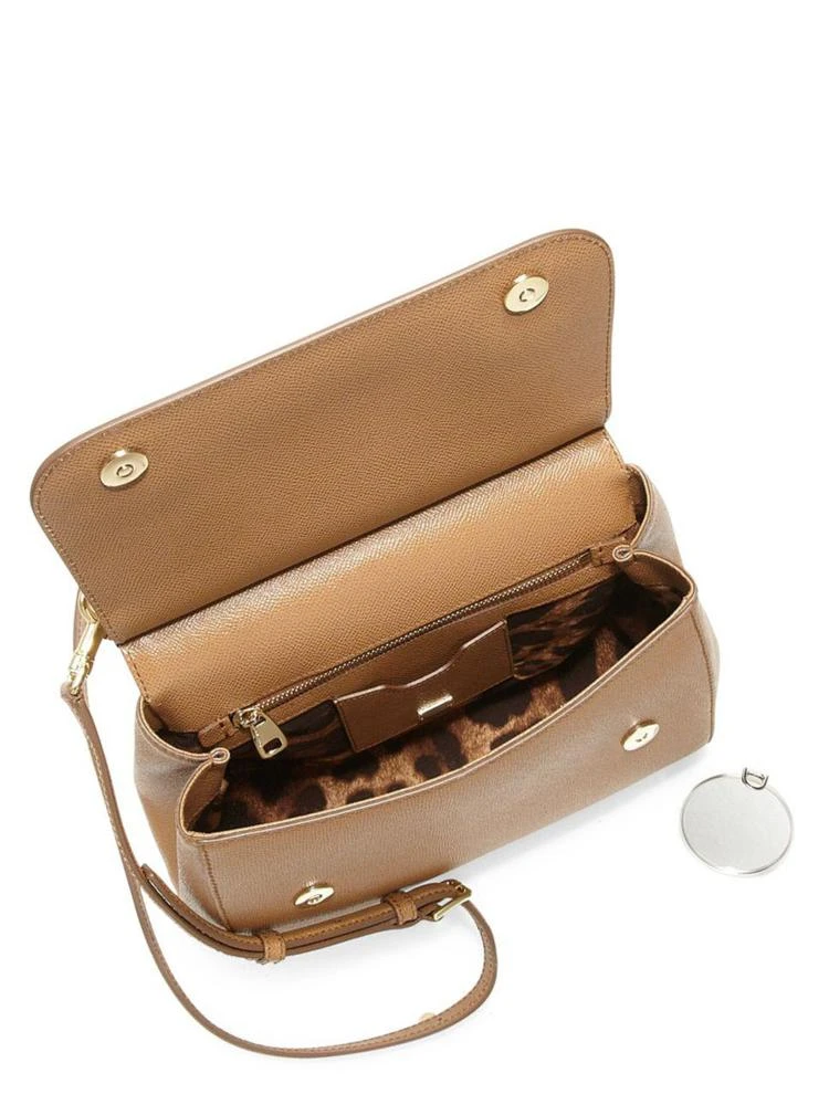 商品Dolce & Gabbana|Medium Sicily Leather Satchel,价格¥12619,第2张图片详细描述