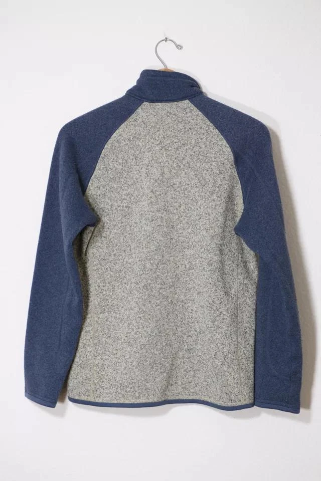 商品Patagonia|Vintage Patagonia Marled Mock Zip Pullover Fleece Colorblock Sweatshirt 08,价格¥668,第3张图片详细描述