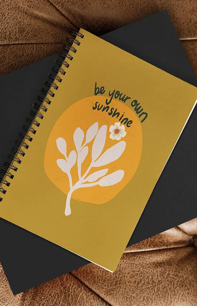 商品DENY Designs|Oris Eddu Be Your Own Sunshine Notebook,价格¥158,第1张图片