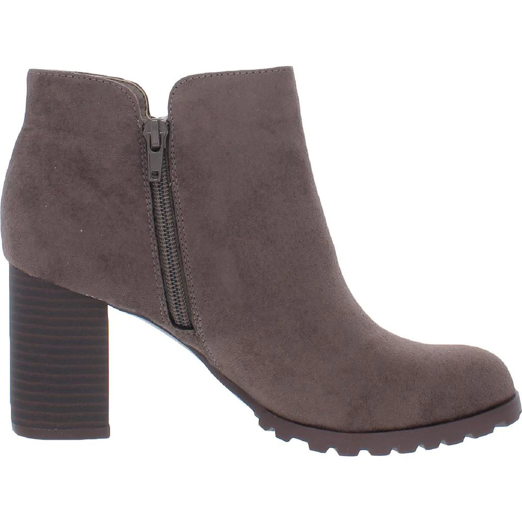 商品Style & Co|Style & Co. Womens Idee Faux Suede Block Heel Ankle Boots,价格¥100,第2张图片详细描述