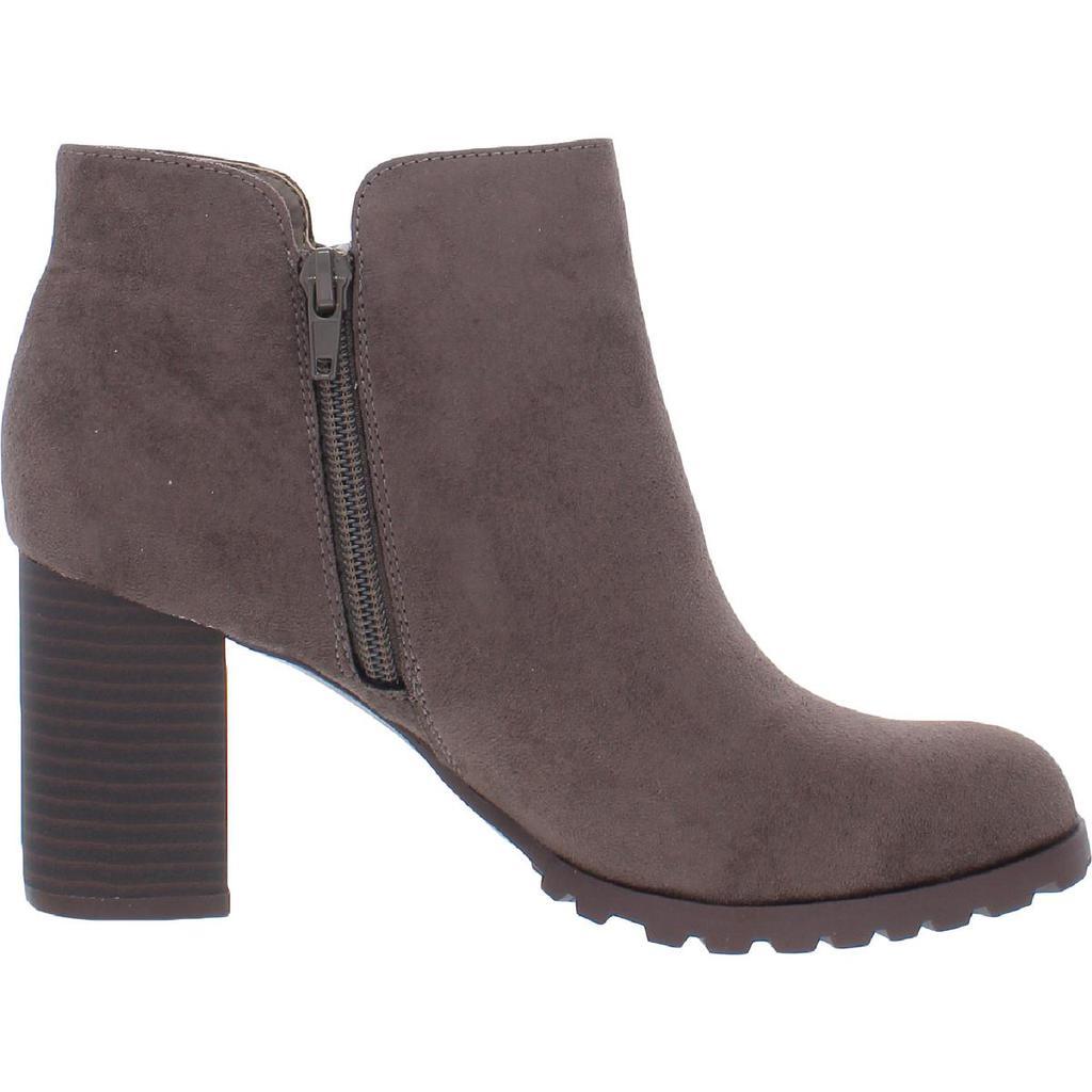 商品Style & Co|Style & Co. Womens Idee Faux Suede Block Heel Ankle Boots,价格¥156,第4张图片详细描述