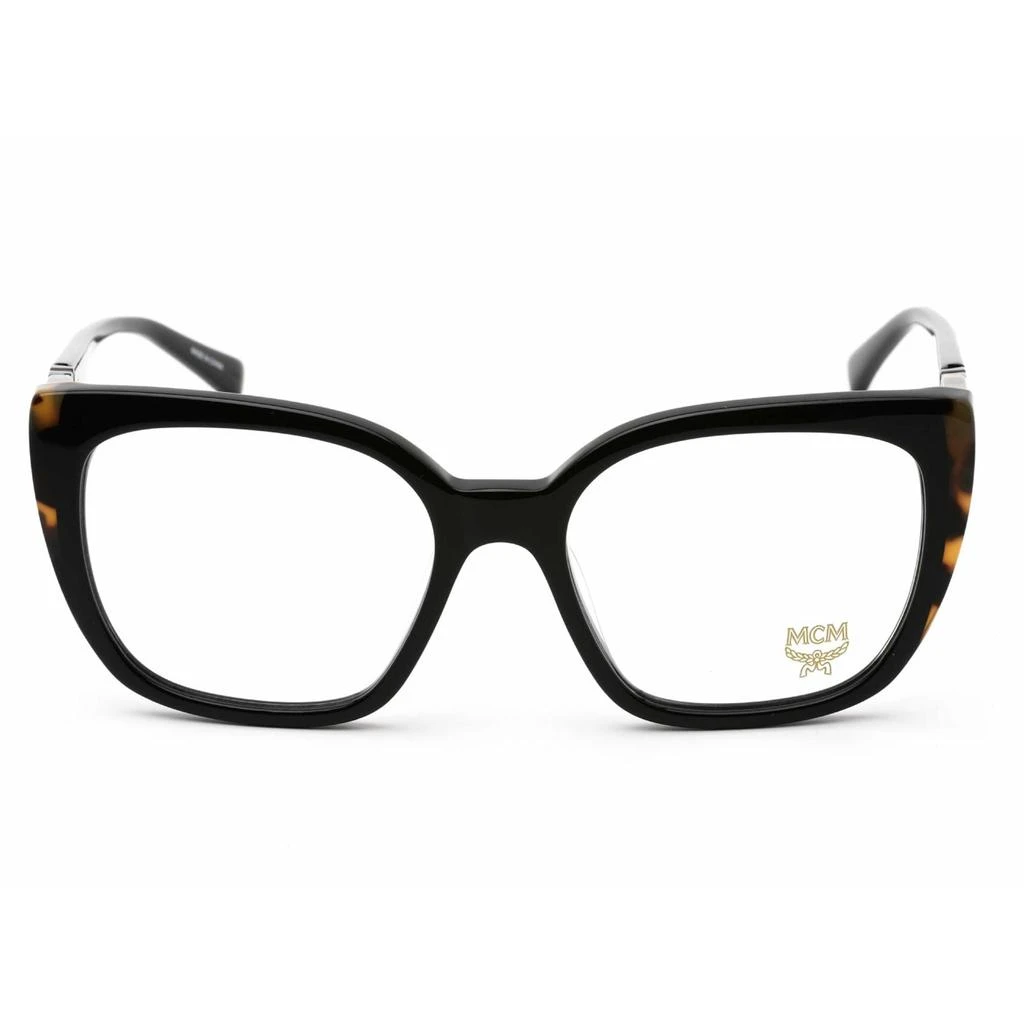 商品MCM|MCM Women's Eyeglasses - Black and Tortoise Cat-Eye Frame Clear Lens | MCM2726 009,价格¥440,第2张图片详细描述