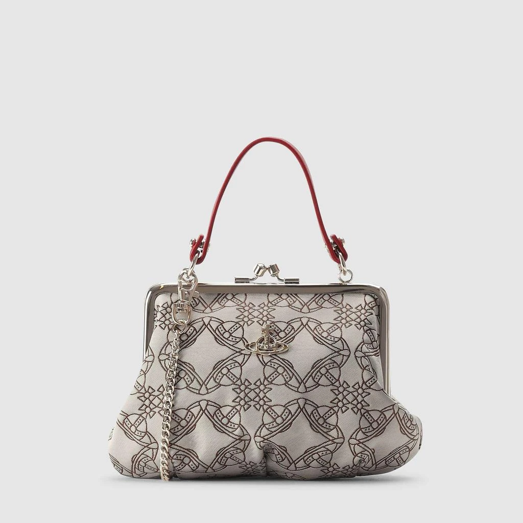 商品Vivienne Westwood|Vivienne Westwood Women's Granny Frame Orborama Brown Purse,价格¥1036,第1张图片
