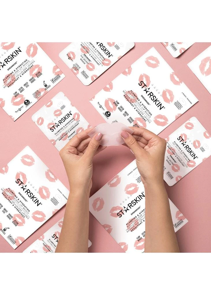 商品Starskin|DREAMKISS™ Plumping and Hydrating Bio-Cellulose Lip Mask,价格¥77,第4张图片详细描述