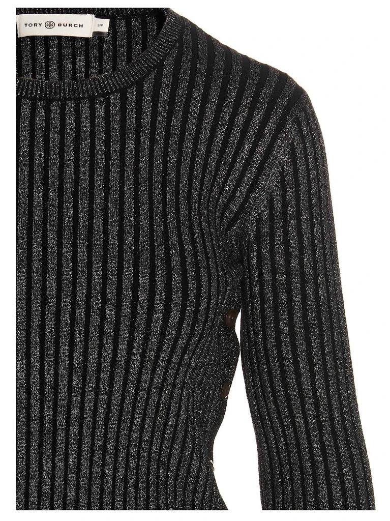 商品Tory Burch|Tory Burch Crewneck Ribbed-Knit Top,价格¥1641,第3张图片详细描述