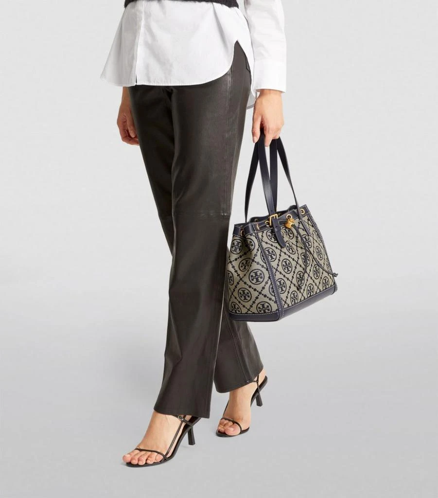 商品Tory Burch|Jacquard T Monogram Tote Bag,价格¥4830,第5张图片详细描述