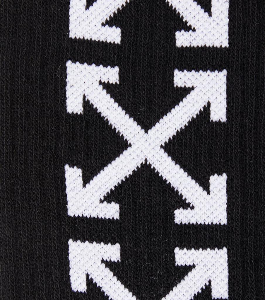 Logo棉质混纺袜子商品第2张图片规格展示