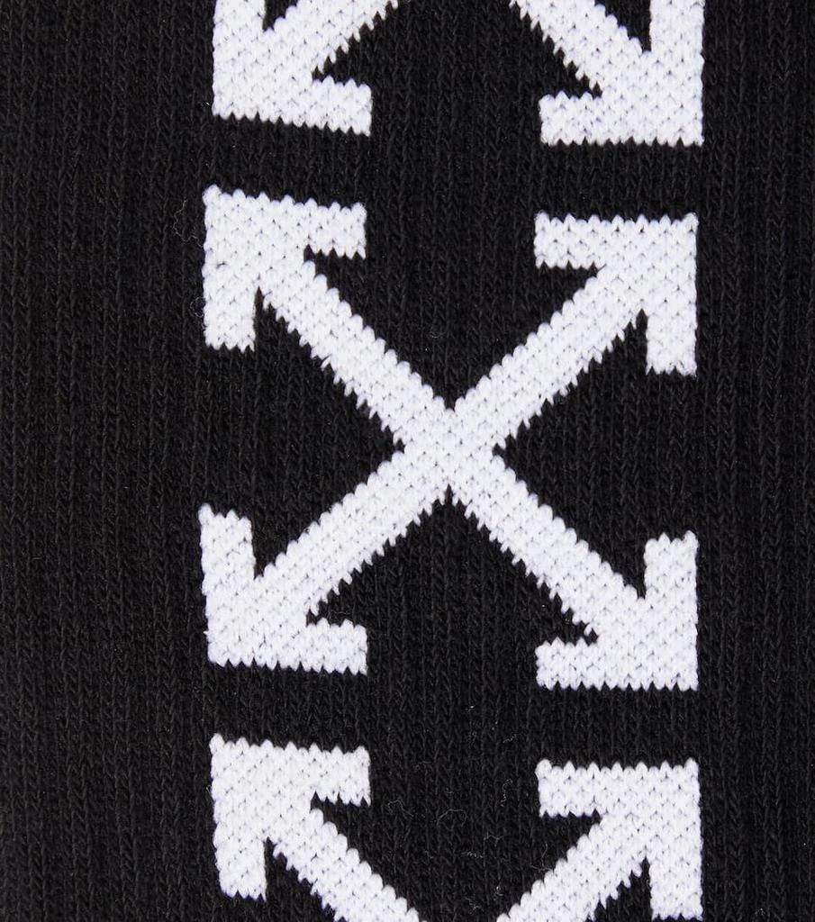 商品Off-White|Logo棉质混纺袜子,价格¥306,第2张图片详细描述