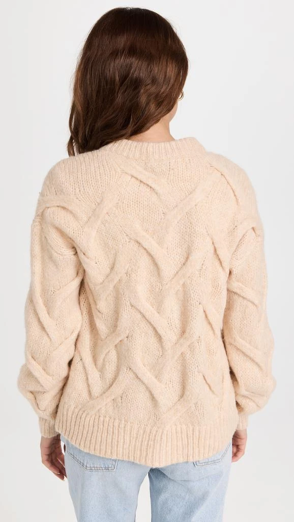 商品Madewell|Madewell Aviva Cable Cardigan,价格¥514,第3张图片详细描述