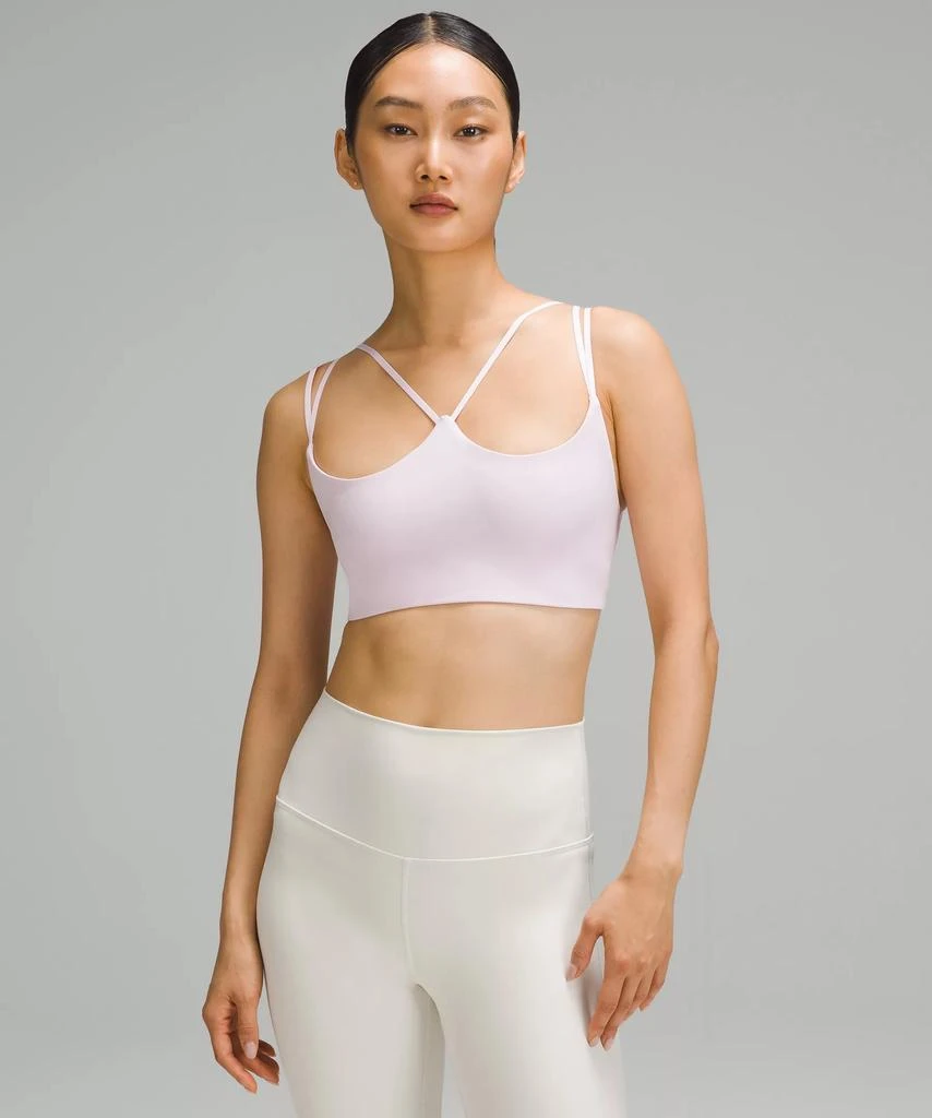 商品Lululemon|Ribbed Nulu Strappy Yoga Bra *Light Support, A/B Cup,价格¥242,第1张图片