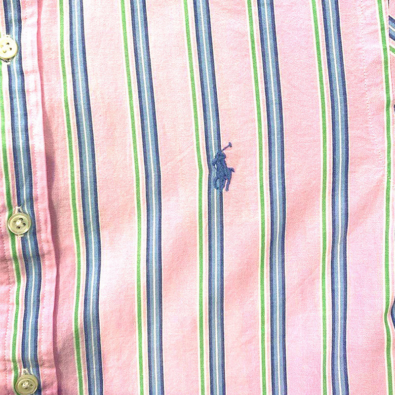 商品[国内直发] Ralph Lauren|拉夫劳伦男士条纹衬衣,价格¥471,第4张图片详细描述