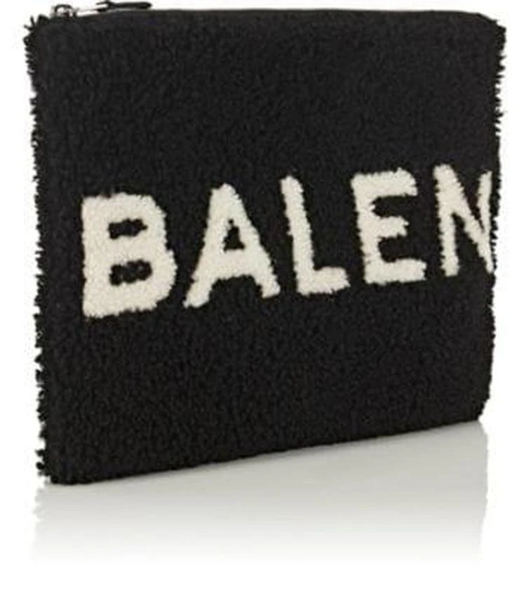 商品Balenciaga|Logo Shearling Pouch,价格¥11837,第2张图片详细描述