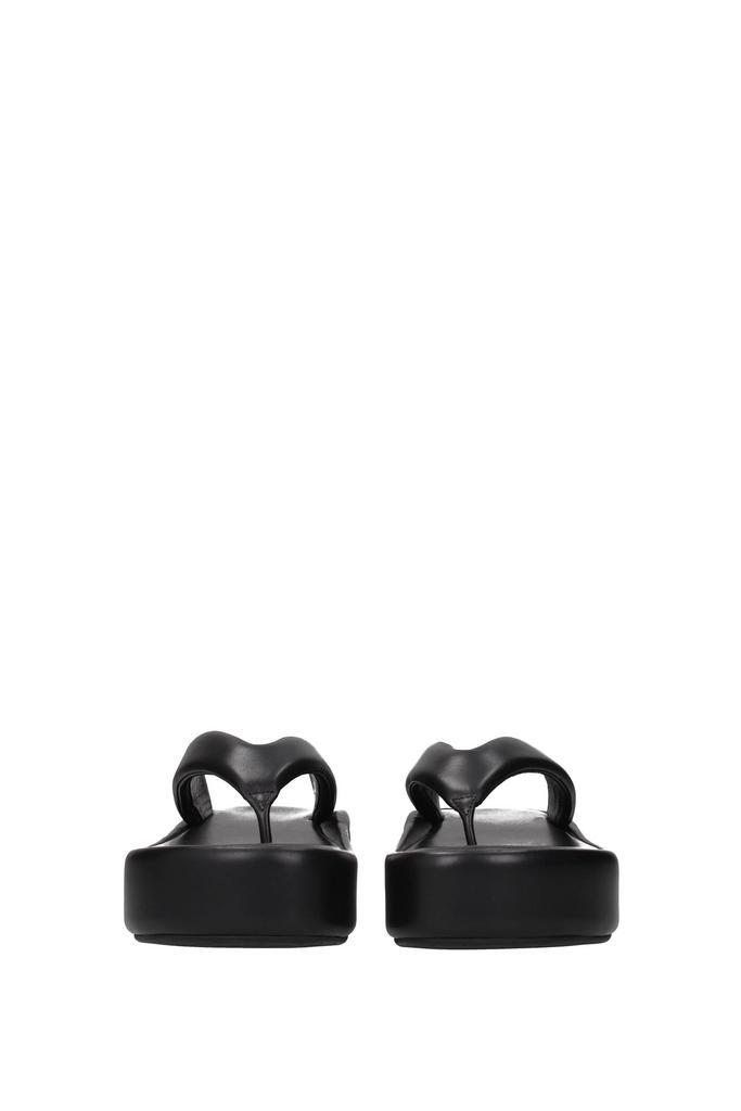 Flip flops Leather Black商品第3张图片规格展示