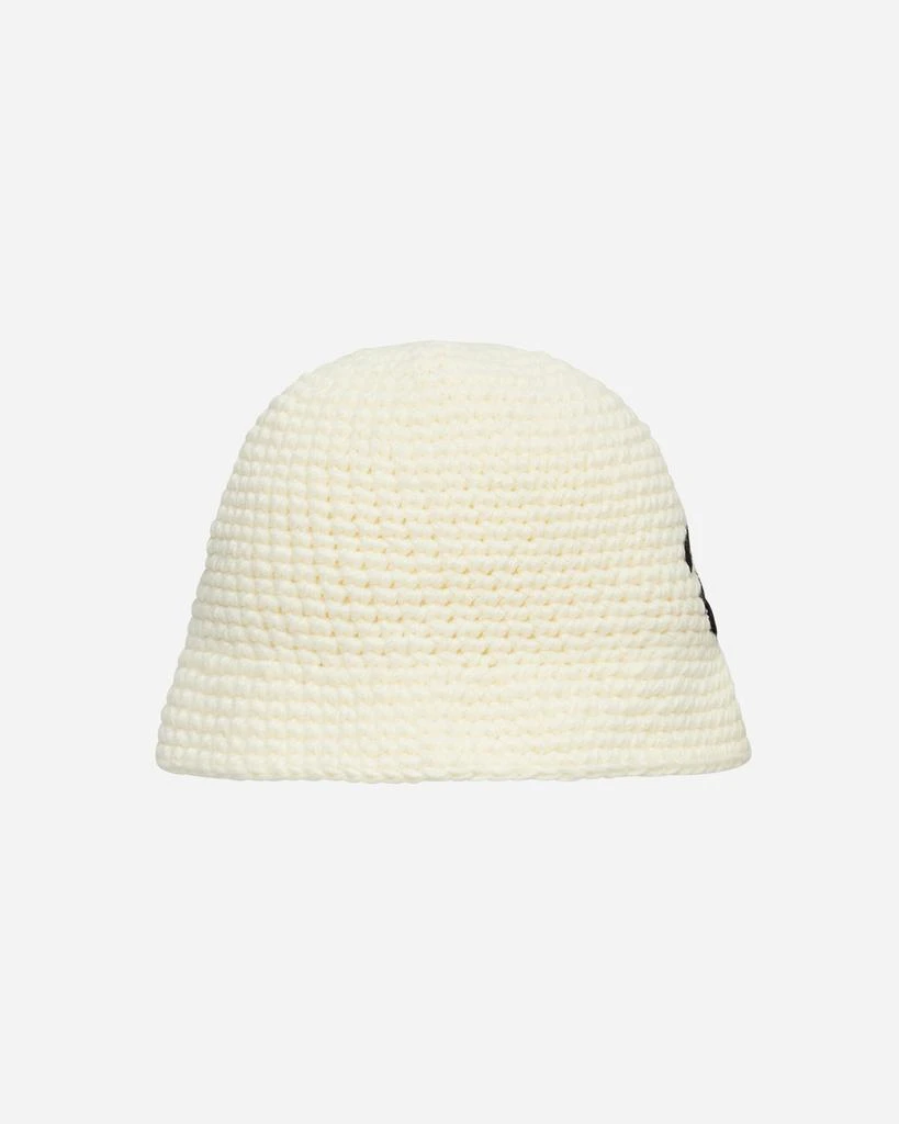商品STUSSY|SS Link Knit Bucket Hat Bone,价格¥425,第5张图片详细描述
