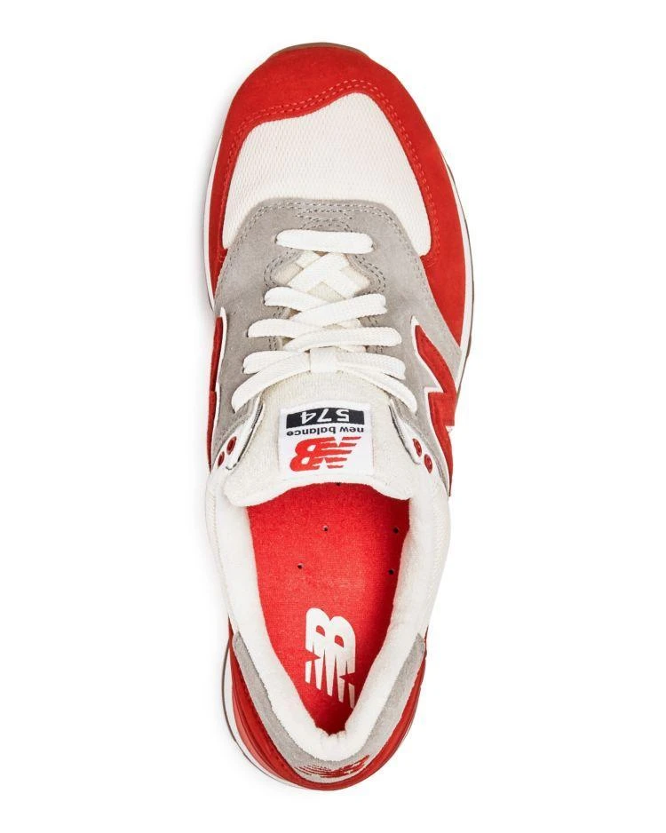 商品New Balance|Men's 574 Retro Lace Up Sneakers,价格¥539,第2张图片详细描述