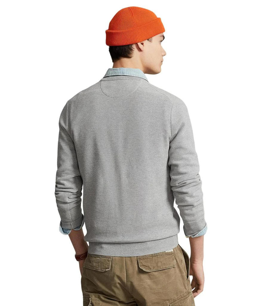 商品Ralph Lauren|Textured Cotton Crew Neck Sweater,价格¥712,第2张图片详细描述