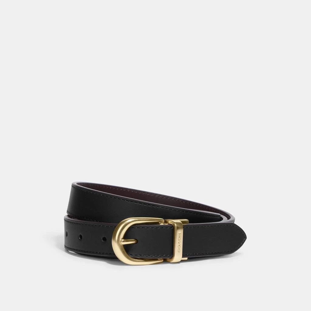 商品Coach|女式 经典扣式可裁剪双面腰带，25毫米,价格¥309,第1张图片