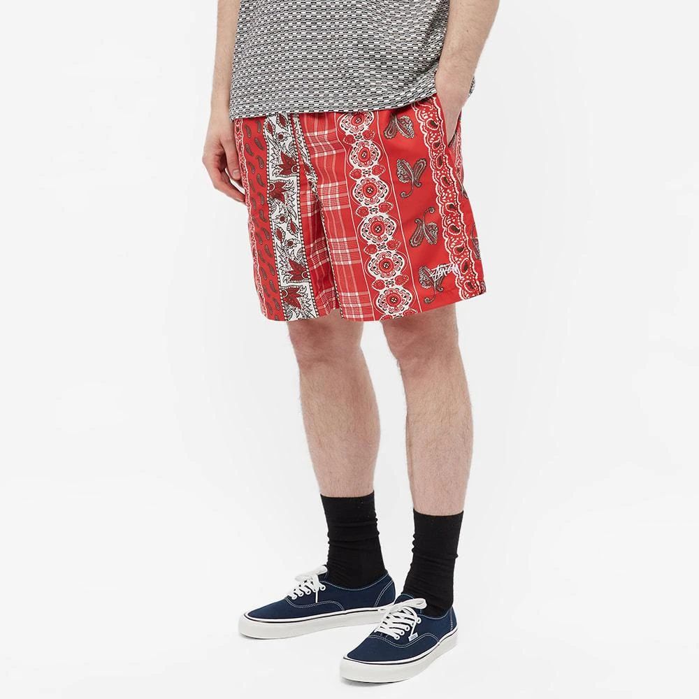 商品STUSSY|Stussy Paisley Plaid Water Short,价格¥442,第4张图片详细描述
