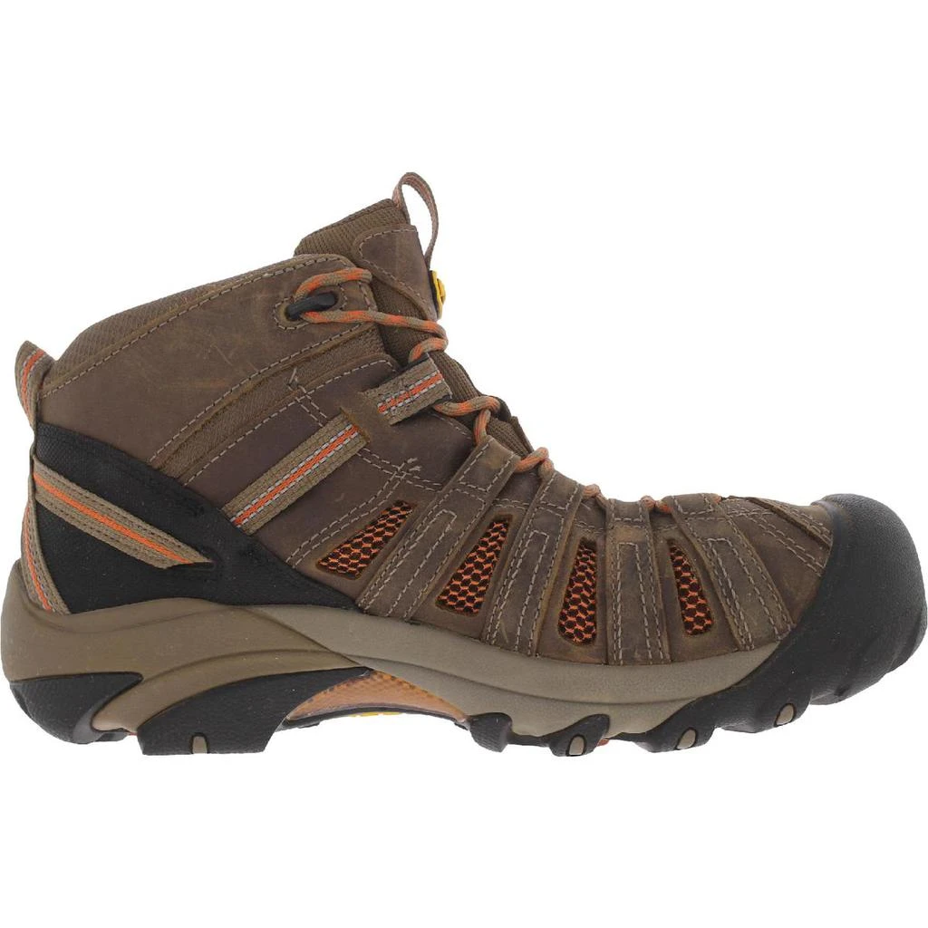 商品Keen|Keen Mens Flint Mid Leather Lace Up Work & Safety Boot,价格¥759,第2张图片详细描述