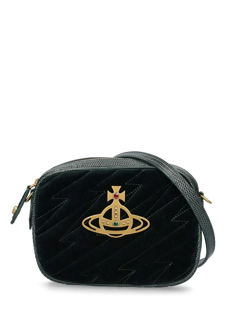 商品Vivienne Westwood|Anna Velvet Camera Bag,价格¥2165,第1张图片