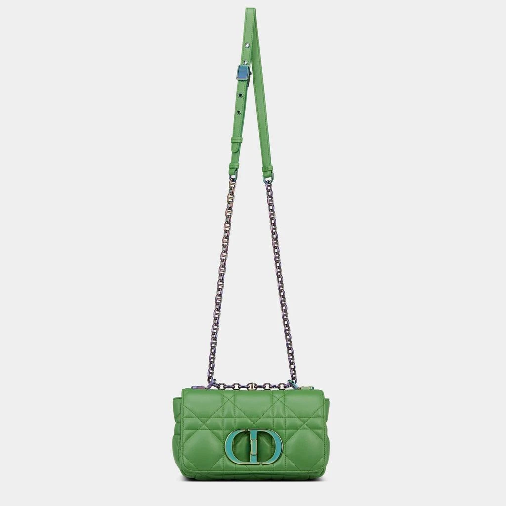 商品Dior|Christian Dior Green calfskin Small Dior Caro Bag,价格¥31231,第2张图片详细描述